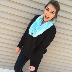 MAURICES 🌸Bright blue Lacey infinity scarf! 💙